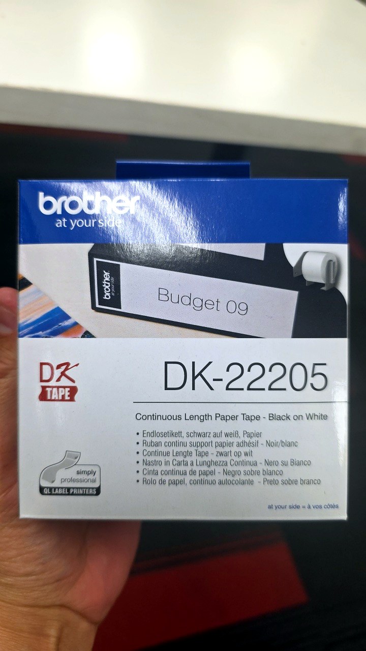Brother DK-22205 Continuous Length Paper Tape