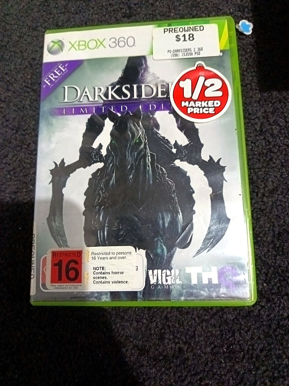 Xbox 360 Darksiders II Limited Edition